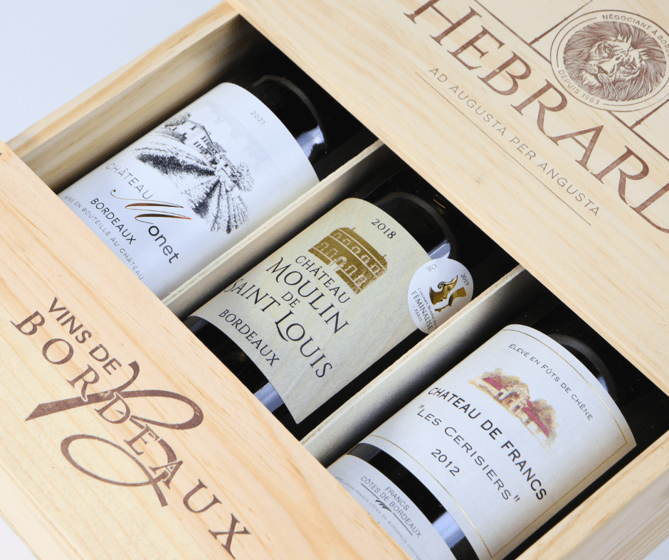 Bordeaux 3 Bottle Gift Box - Image 3